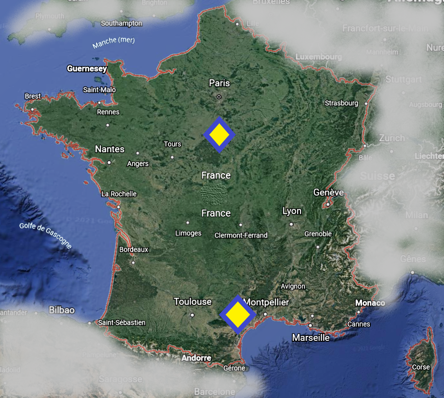 carte France