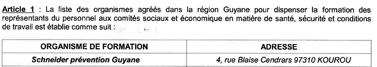 Agrément CSE 2